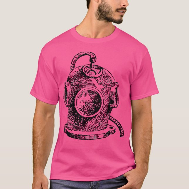 Camiseta Buceo con casco (Anverso)