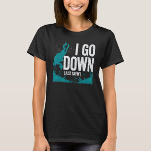 Camiseta Buceo con Equipaje de Buceo para Hombres y Mujeres