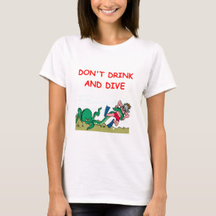 Camiseta buceo con escafandra