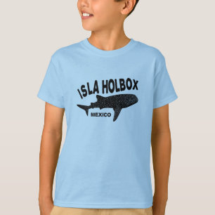 Camiseta Buceo con tiburones ballena Isla Holbox México