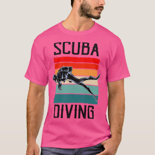 Camiseta Buceo con tubo Vintage Scuba