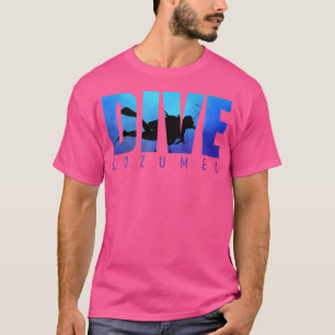 Camiseta Buceo Cozumel Scuba Buceo Submarinismo Snorkeling