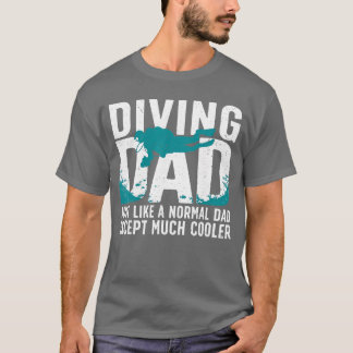 Camiseta Buceo de buzo con escafandra genial para hombre pa