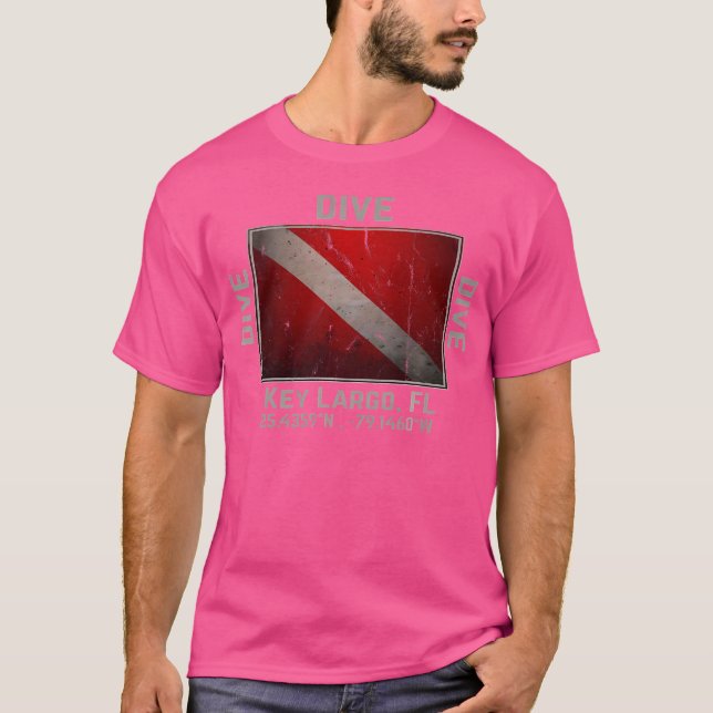 Camiseta Buceo de Largo Clave (Anverso)