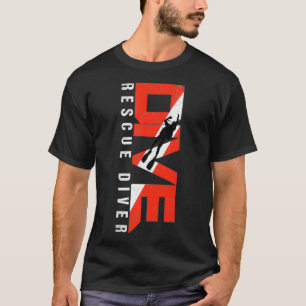 Camiseta Buceo de rescate de buceo de Scuba