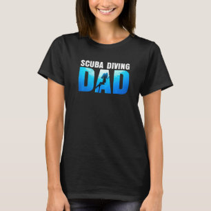 Camiseta Buceo de Scuba Papá Buceando Buceando Buceo Libre 