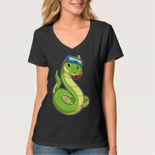 Camiseta Buceo de serpientes Snorkel Natación Gogggles