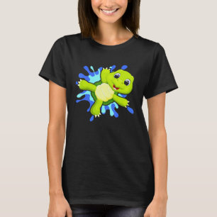 Camiseta Buceo de Tortuga de Buceo en Escuba Océano 1