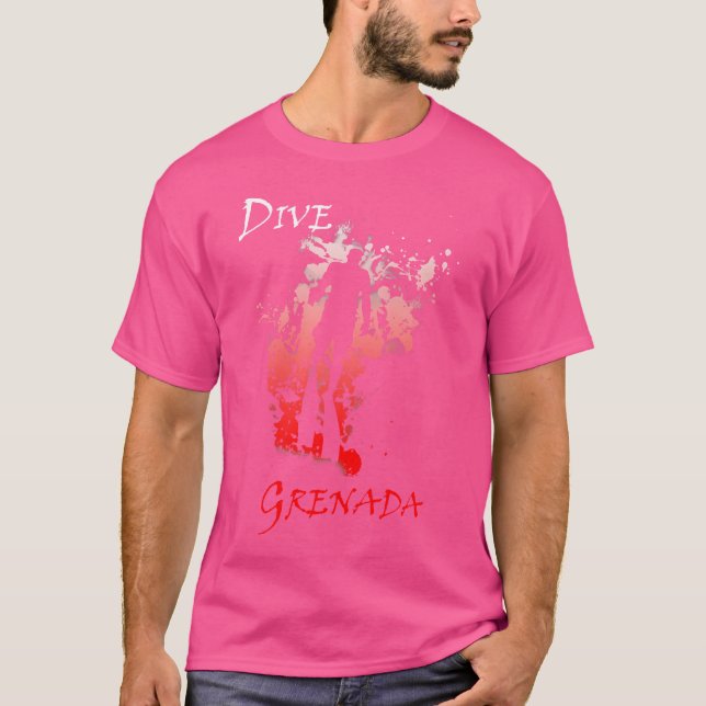Camiseta Buceo de vacaciones en Granada (Anverso)