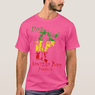Camiseta Buceo de vacaciones en Montego Bay Jamaica