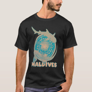 Camiseta Buceo del leopardo del tiburón blanco arrecife de 