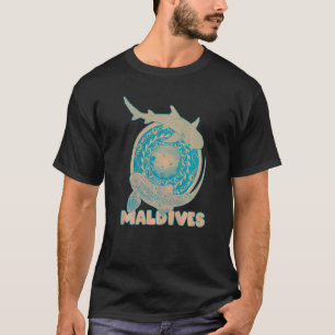 Camiseta Buceo del leopardo del tiburón blanco arrecife de