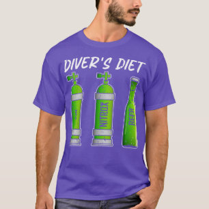 Camiseta Buceo Diet Beer Funny Buceo