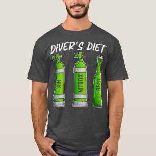 Camiseta Buceo Diet Beer Funny Buceo