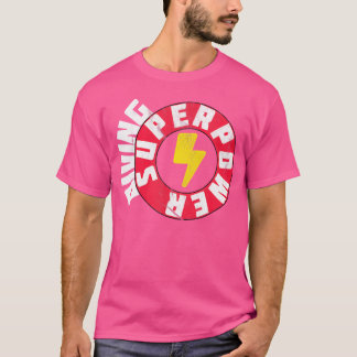 Camiseta Buceo divertido con superpotencia