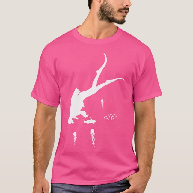 Camiseta Buceo divertido en Scuba (Anverso)