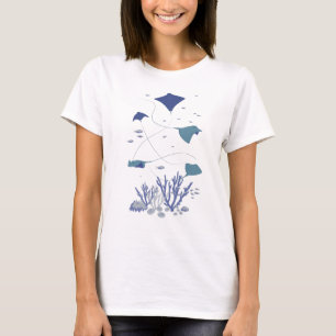 Camiseta Buceo en aguas profundas de Guay Stingrays