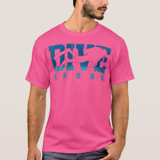 Camiseta Buceo en Aruba Islas del Caribe Recuerdo de Buceo