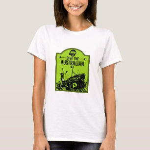 Camiseta Buceo en barco en Australia