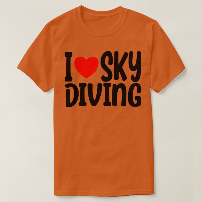 Camiseta Buceo en cielo mi dulce casa Skydiver Skydiver (Diseño del anverso)