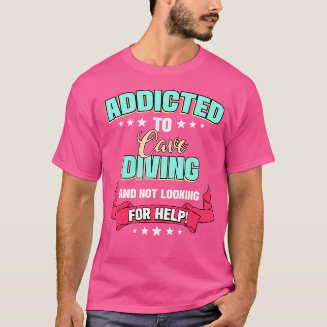 Camiseta Buceo en cueva (Anverso)