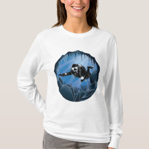 Camiseta Buceo en cueva - Buceador subacuático