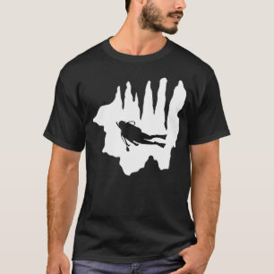 Camiseta Buceo en Cuevas Buceo en Cavernas Exploración Suba