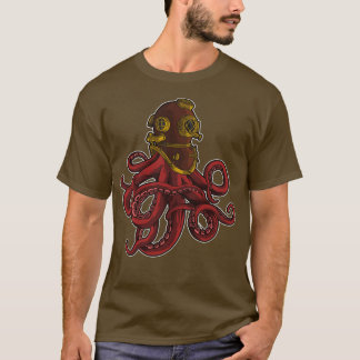 Camiseta Buceo en el mar Profundo de Octopus de Scuba