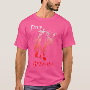 Camiseta Buceo en Grenada, vacaciones de buceo en las India