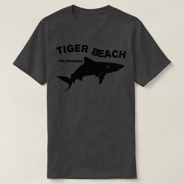 Camiseta Buceo en la isla de Tiger Beach Grand Bahama (Diseño del anverso)
