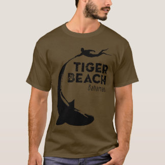 Camiseta Buceo en la playa de Tiger Beach Bahamas
