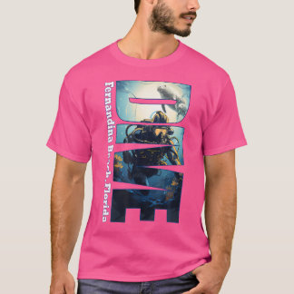 Camiseta Buceo en la playa Fernandina Florida Snorkel