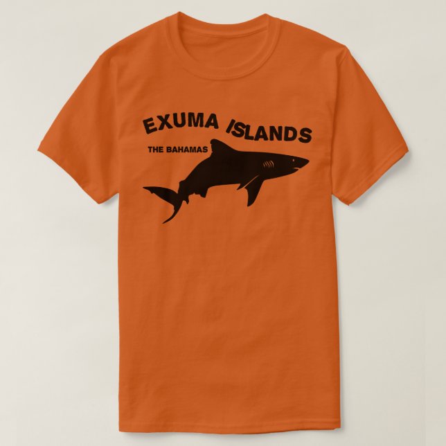 Camiseta Buceo en las islas Exuma Bahamas 1 (Diseño del anverso)