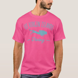 Camiseta Buceo en las Islas Vírgenes Estadounidenses