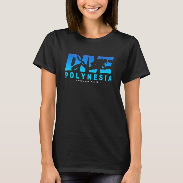 Camiseta Buceo En Polinesia Scuba (Anverso)