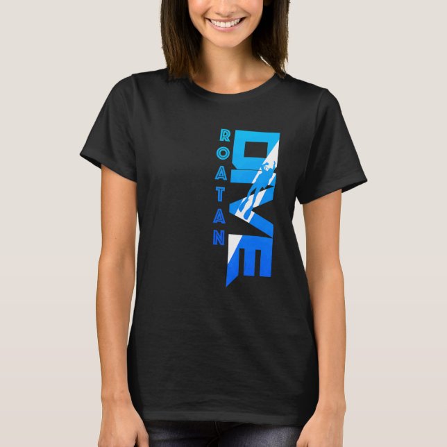 Camiseta Buceo en Roatan Vacaciones (Anverso)