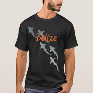 Camiseta Buceo en Scuba Belice Buceo en Scuba con tiburones