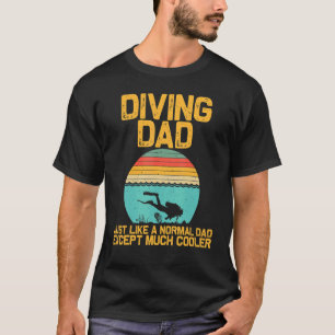 Camiseta Buceo En Scuba Para Los Buceadores Subacuáticos De