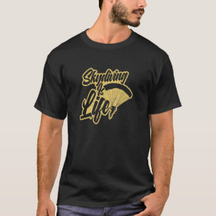 Camiseta Buceo En Skydiving Es Life Sky Buceo