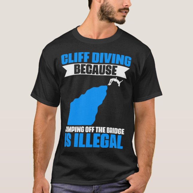 Camiseta Buceo Extremo Salto del Buceo (Anverso)
