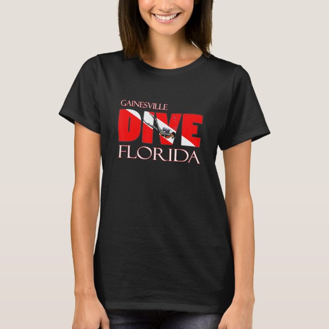 Camiseta Buceo Gainesville Florida Buceo Snorkel (Anverso)