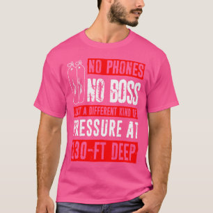 Camiseta Buceo Gracioso De Scuba Buceando Con Amor