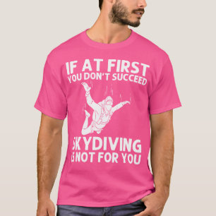 Camiseta Buceo Gracioso Para El Paracaidismo Saltando El Bu