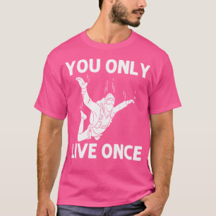 Camiseta Buceo Gracioso Para El Paracaidismo Saltando El Bu