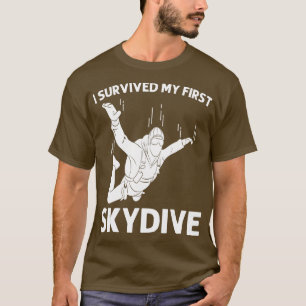 Camiseta Buceo Gracioso Para Hombres Mujeres Paracaidismo S