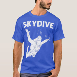 Camiseta Buceo Gracioso Para Hombres Mujeres Paracaidismo S