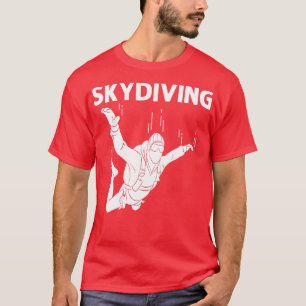 Camiseta Buceo Gracioso Para Hombres Mujeres Paracaidismo S
