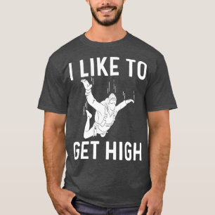 Camiseta Buceo Gracioso Para Hombres Mujeres Paracaidismo S