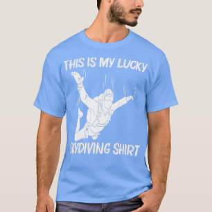 Camiseta Buceo Gracioso Para Hombres Mujeres Paracaidismo S
