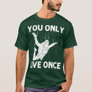 Camiseta Buceo Gracioso Para Hombres Mujeres Paracaidismo S